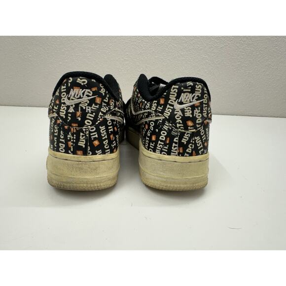 Nike Sneakers Kids Size 5.5Y Air Force 1 Low '07 LB8 Just Do It AO3977-001 - Picture 8 of 13